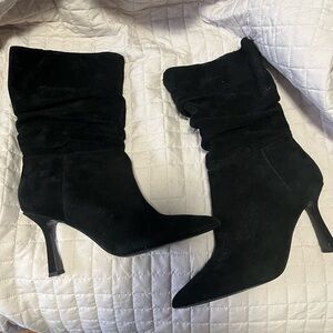 Steve Madden Black Heeled Boots